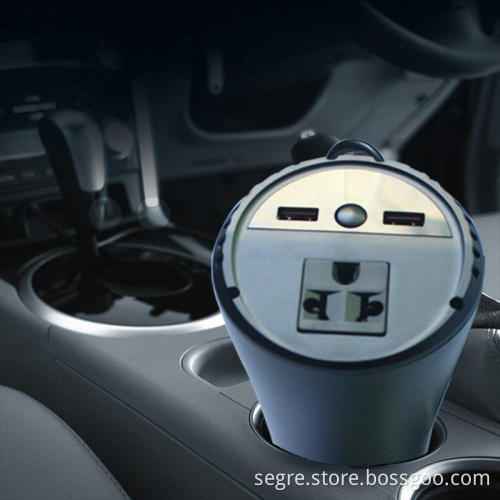 Shenzhen mini dc ac power inverter dc to ac car power inverter dc 12v ac 220v 150W high quality, portable car battery inverter